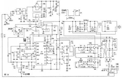 负脉冲充电器-天能TN-1智能负脉冲充电器_电路图_电子产品世界