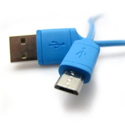 浩客HMC160BL Micro USB 2.0 安卓三星充电数据线 1.6米加长数据线 蓝色充电器 数据线产品图片3